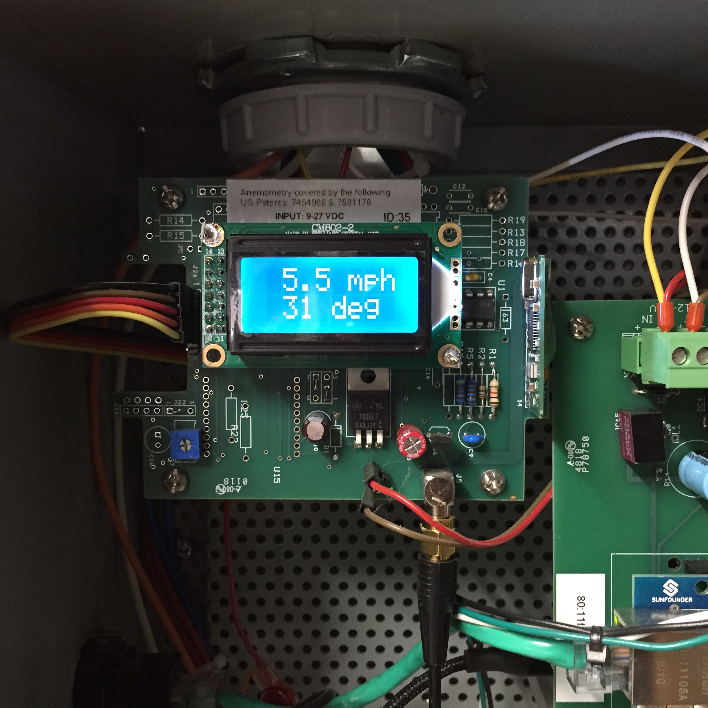 anemometer bare board